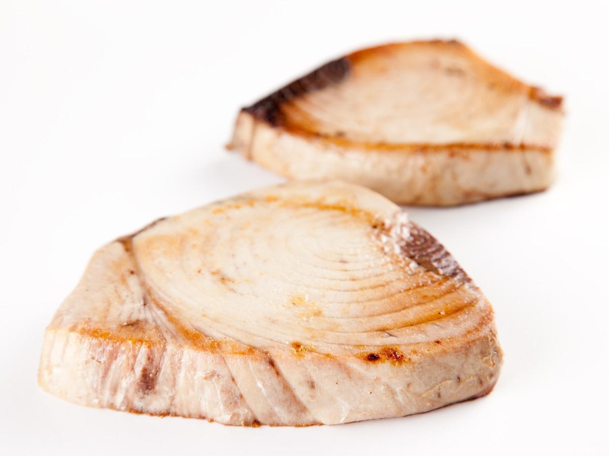 2-minute "Quick Broiled" Tuna Steaks