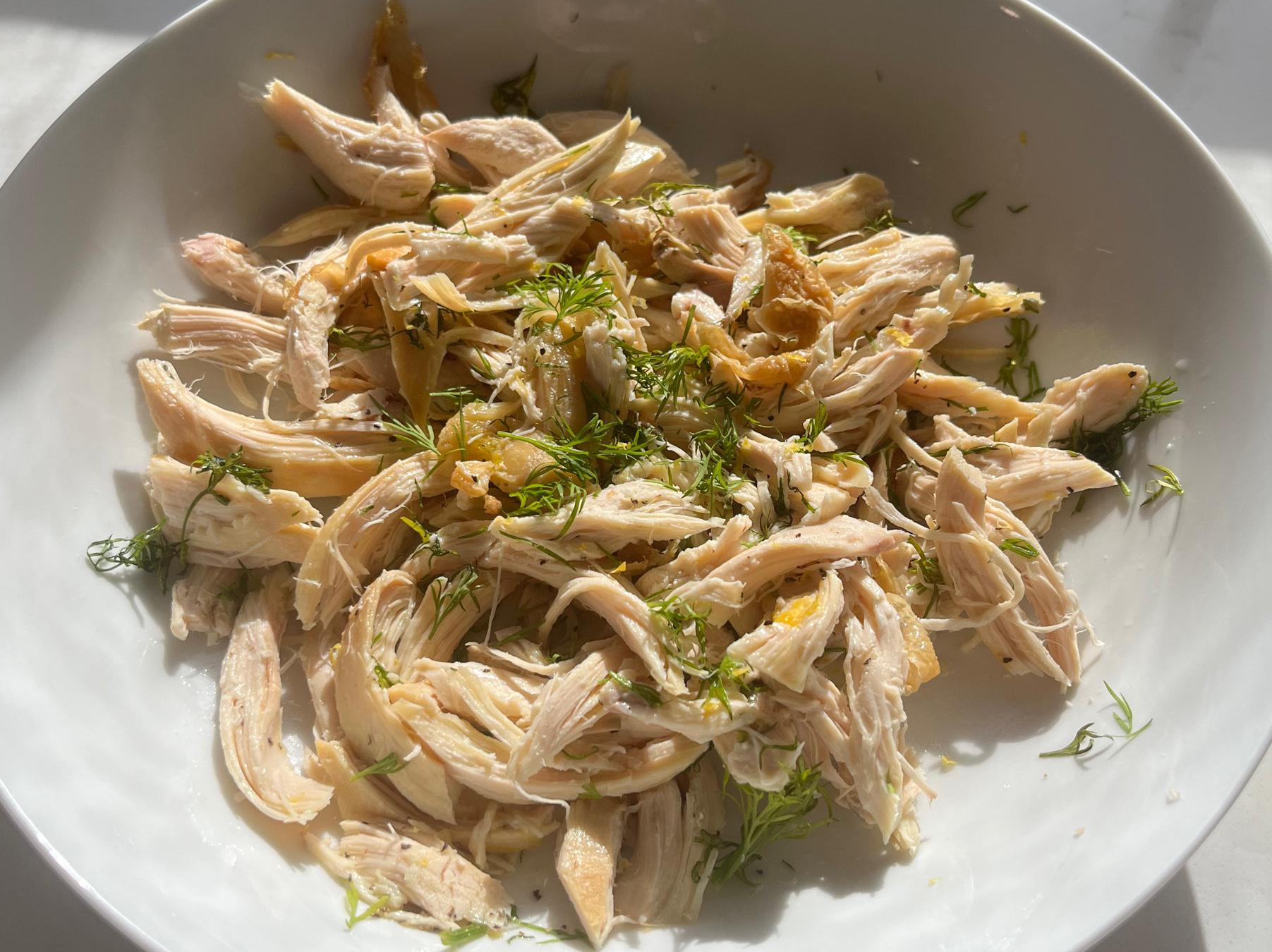 Chicken Salad with Lemon and Dill