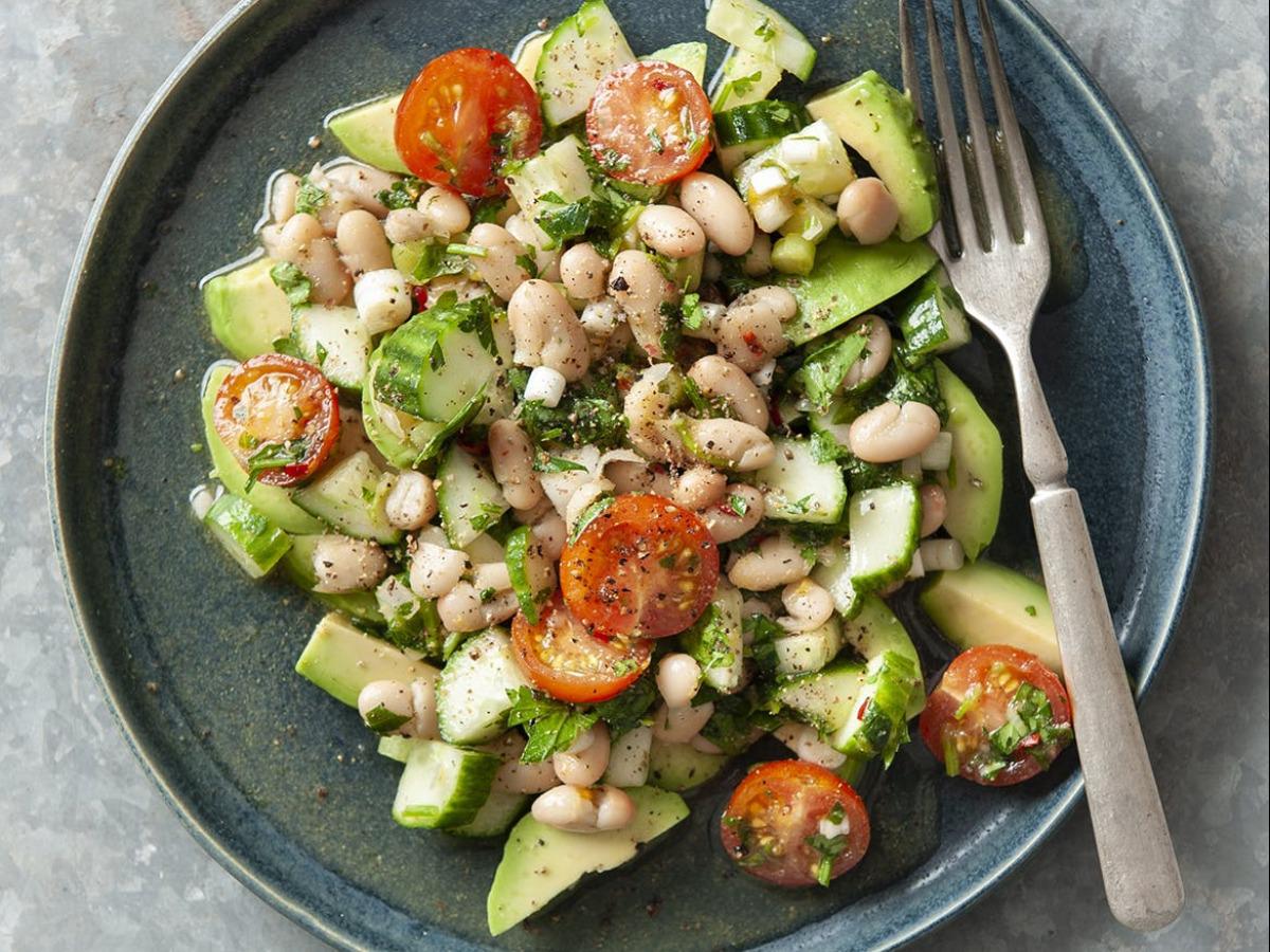 White Bean & Veggie Salad